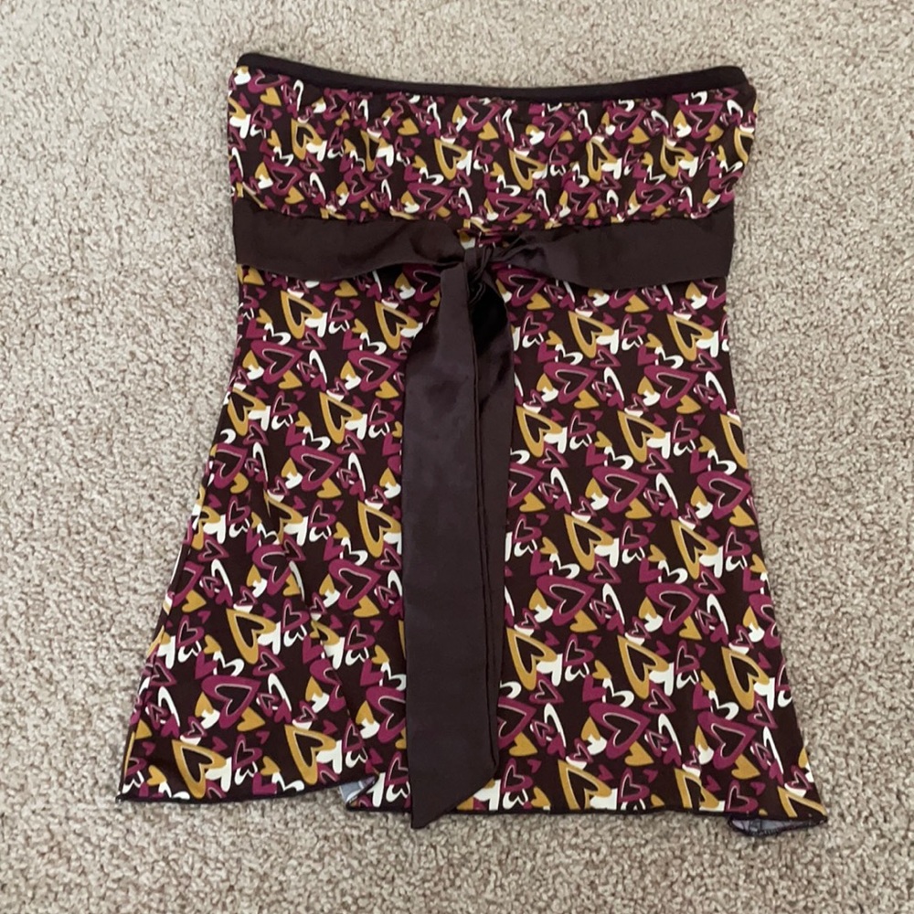 Wet Seal Y2K Hearts Top